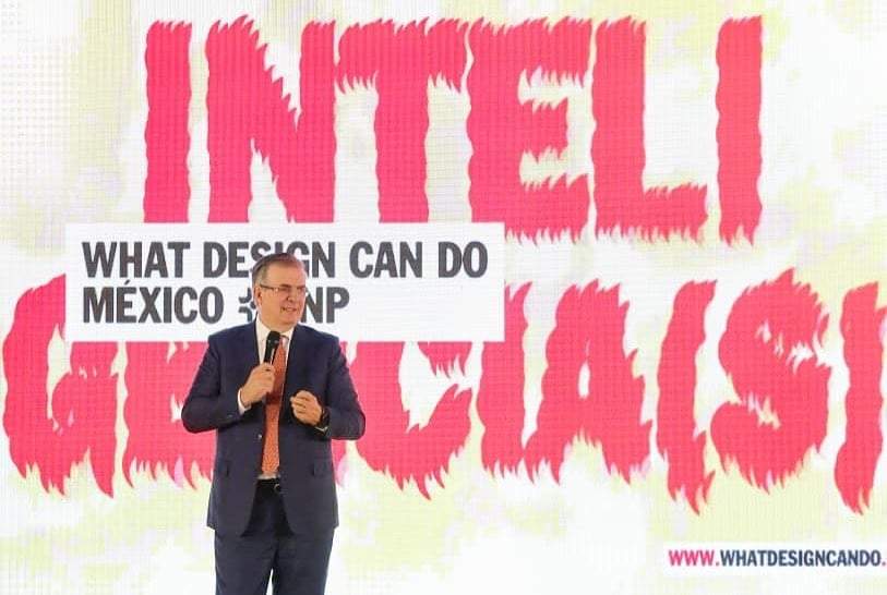 Ebrard y diálogos sobre IA, arquitectura y sostenibilidad en inauguración del Abierto de Diseño CDMX
