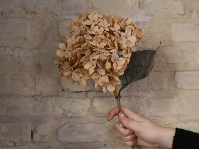 Hacé las hortensias de tela más lindas y coquetas así de fácil, ideales para darle glamour a cualquier espacio