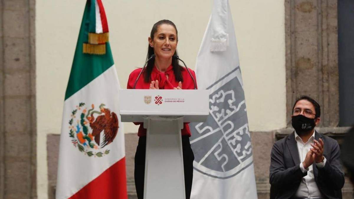 Claudia Sheinbaum, en la ceremonia de reconocimientos a policías