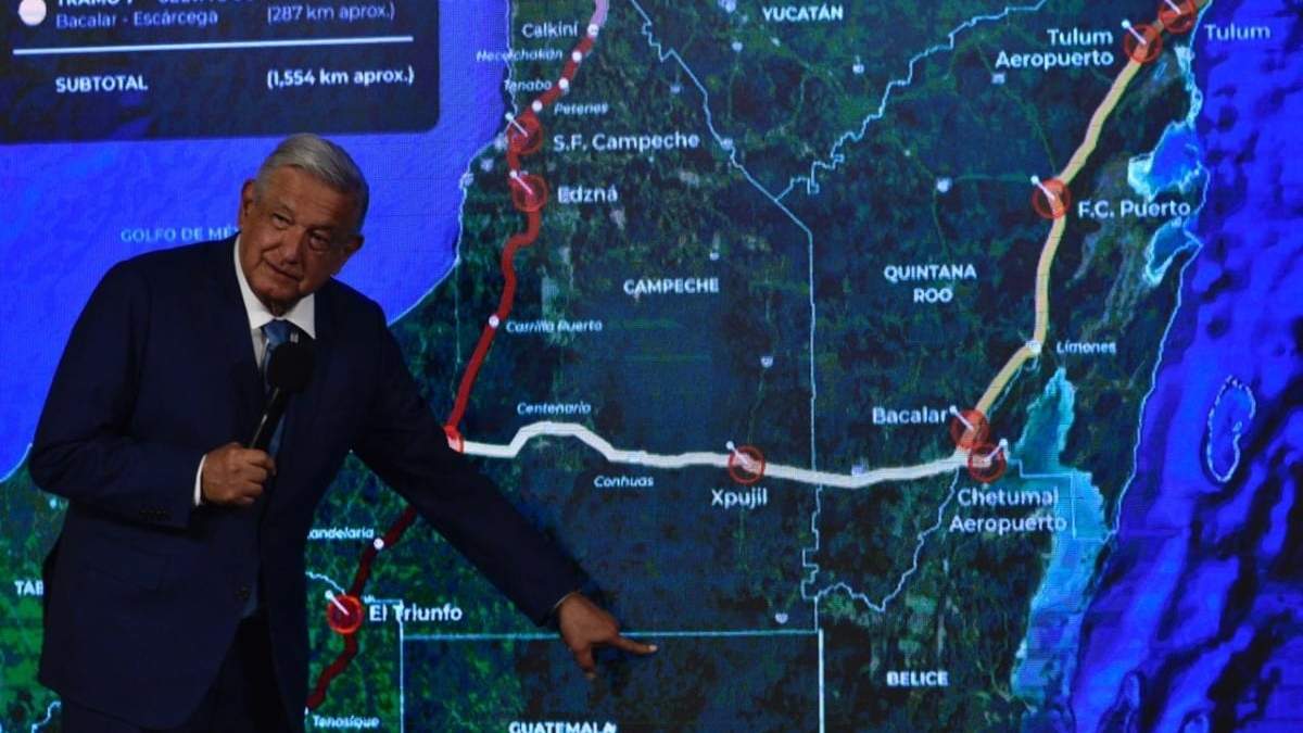 El presidente López Obrador