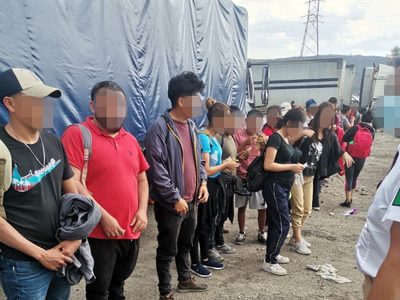 Migración interceptó en cuatro días a 5 mil 668 migrantes centroamericanos