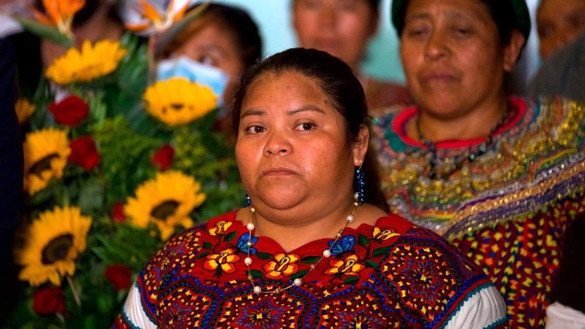 Juanita Alonzo, a su regreso a Guatemala