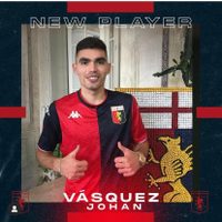 El mexicano Johan Vásquez es el nuevo jugador del club Genoa