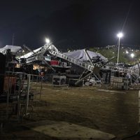 Samuel García ofrece 400 mil pesos a familias de víctimas del colapso en mitin