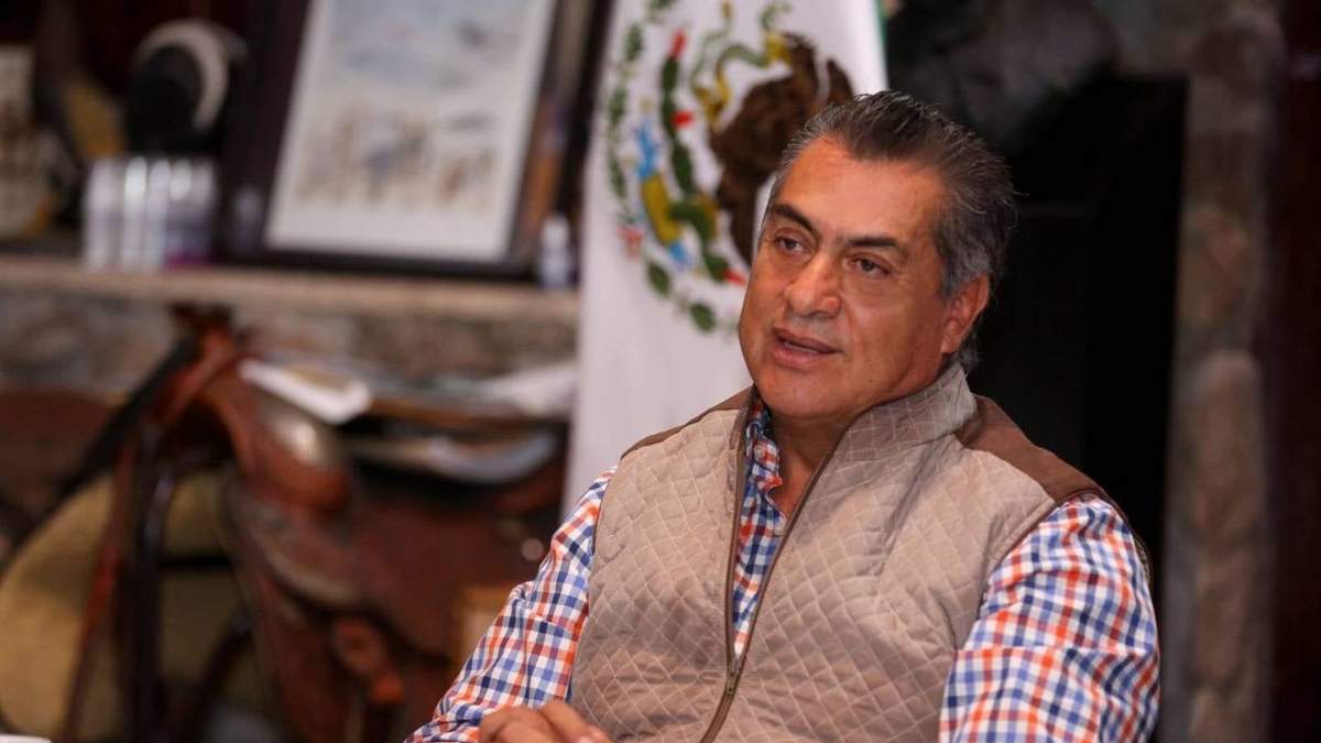 El gobernador de Nuevo León, Jaime Rodríguez Calderón