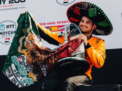 "Pato" O'Ward, piloto mexicano, gana la Indy 200 en Ohio