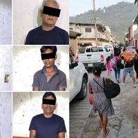 Detienen a seis hombres que llevaban escopetas hechizas en costales en Tila, Chiapas