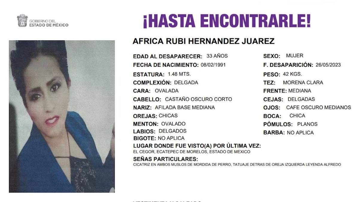 África Rubí. Caso de negligencia institucional