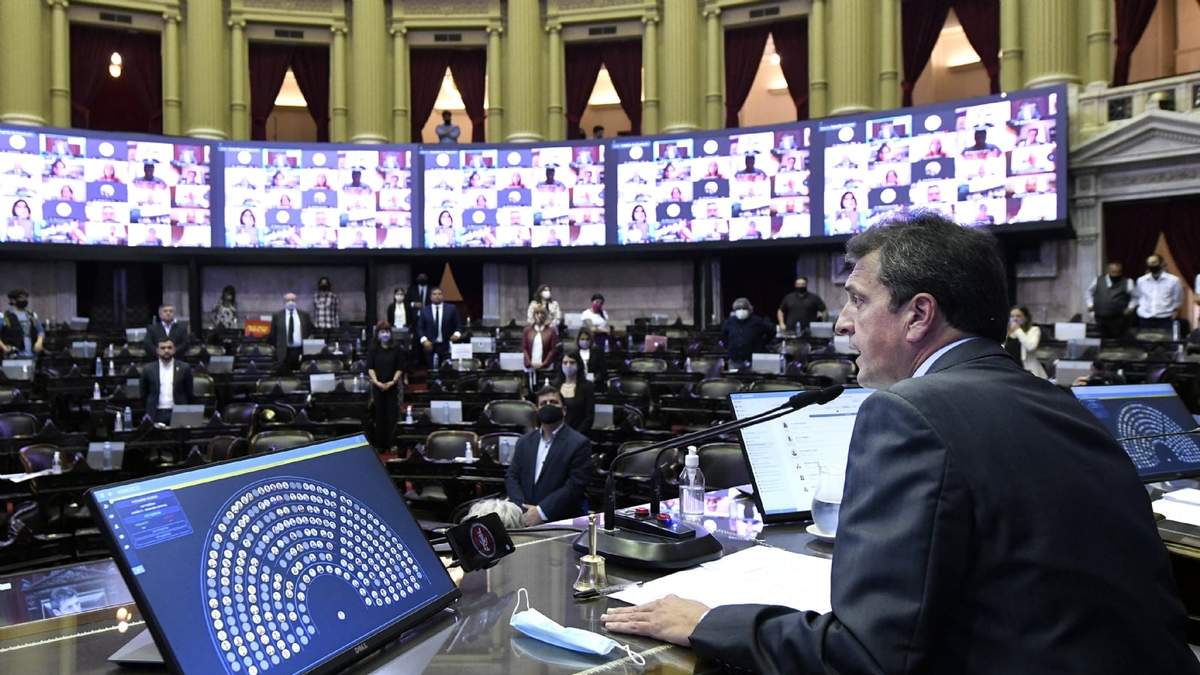 La Cámara de Diputados. Fuente: (Twitter)