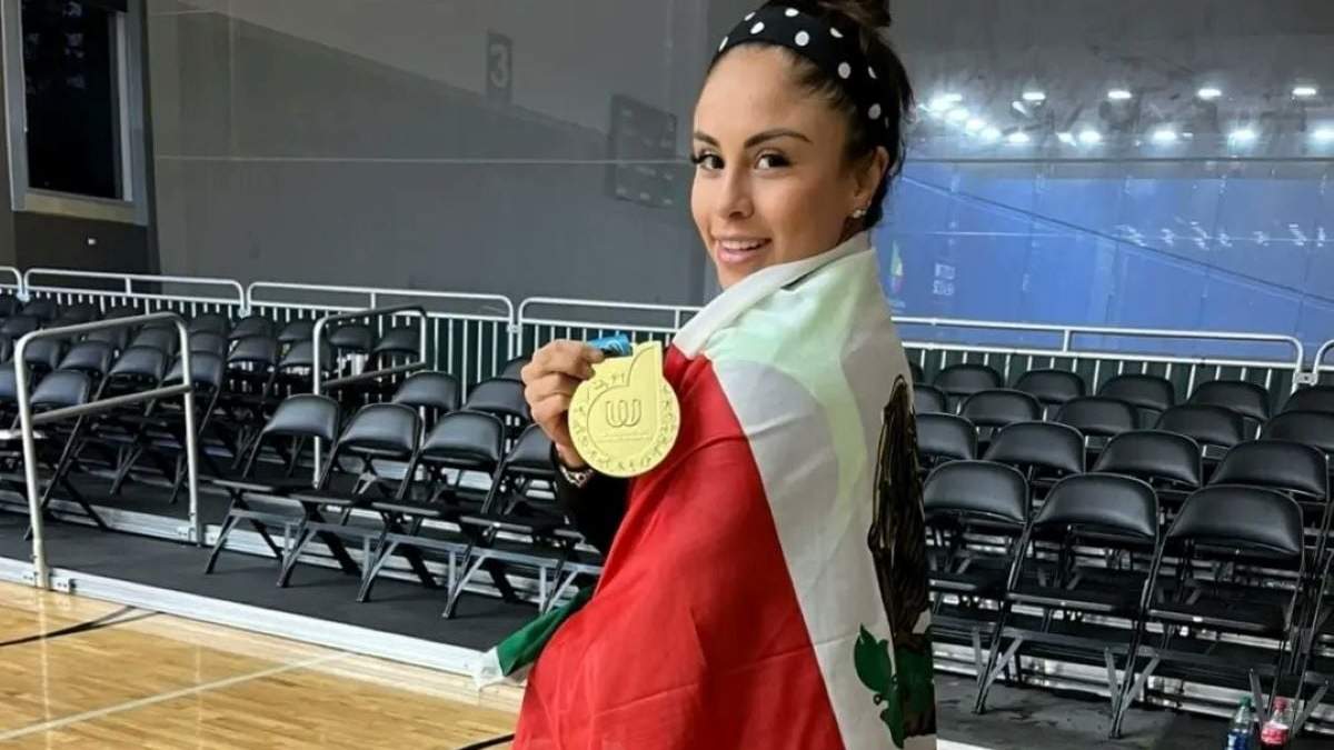 La raquetbolista Paola Longoria