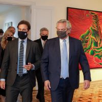 A pesar de la cena, no hubo acuerdo entre Alberto Fernández y Luis Lacalle Pou