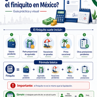 Calcular finiquito en México y elegir una tarjeta sin anualidad sin desordenar tu dinero