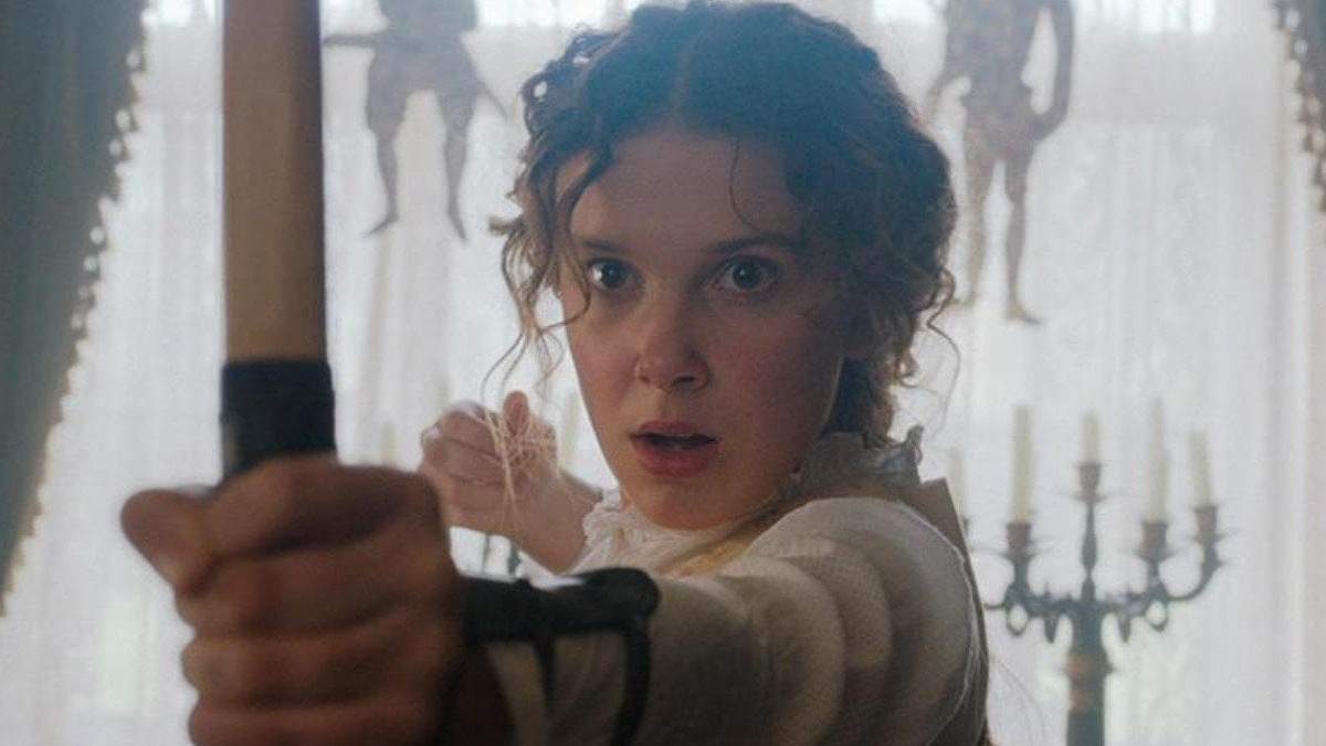 Millie Bobby Brown como "Enola Holmes". Fuente: (Twitter)