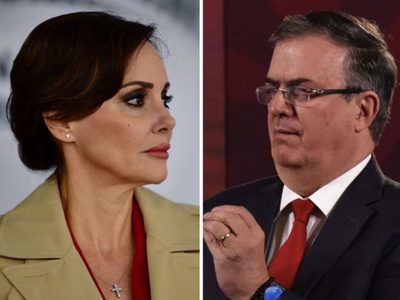 Lilly Téllez dedica este crucigrama a Marcelo Ebrard y lo llama "rostro de la impunidad"