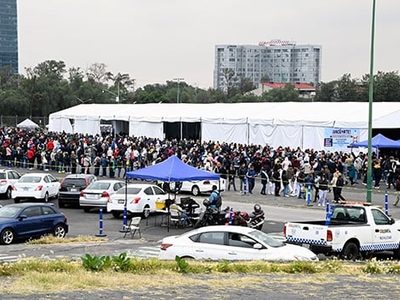 Mega Centro de Vacunación de la UNAM aplicó más de cien mil dosis