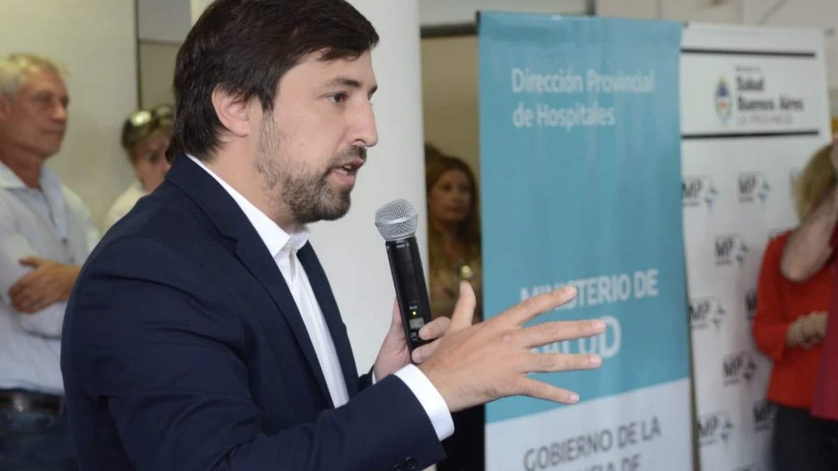 Viceministro de Salud bonaerense, Nicolás Kreplak. Fuente: (Twitter)