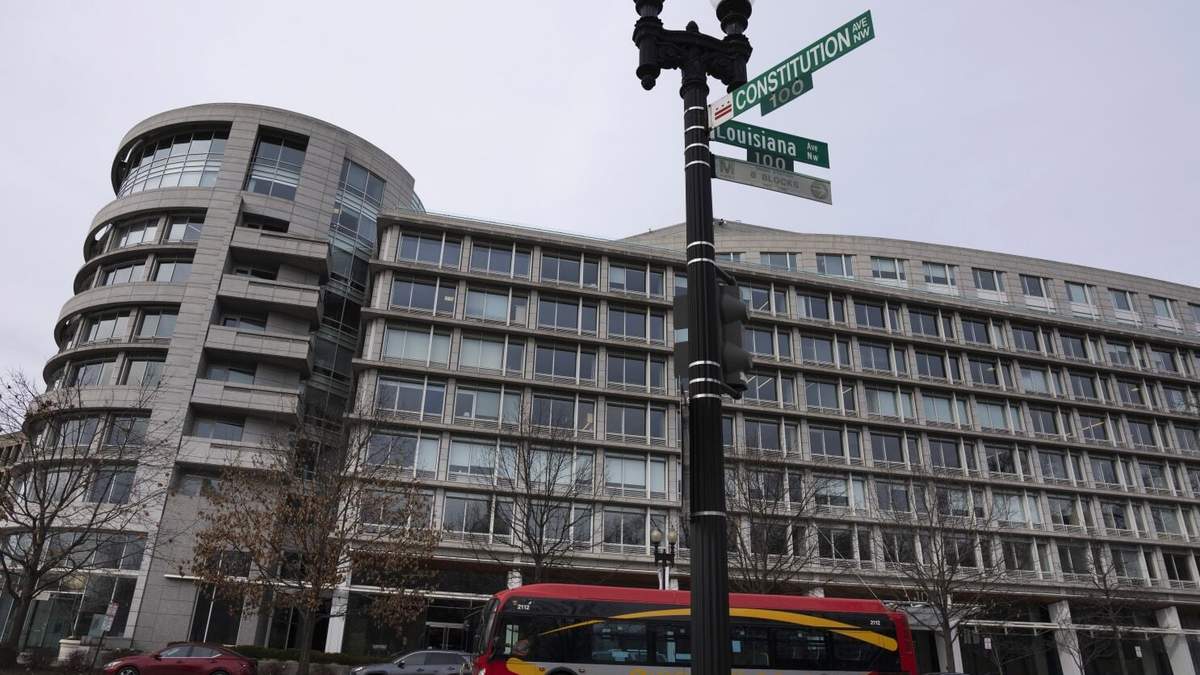 El edificio que albergaba las oficinas del antiguo instituto del presidente Joe Biden, el Penn Biden Center, en Washington