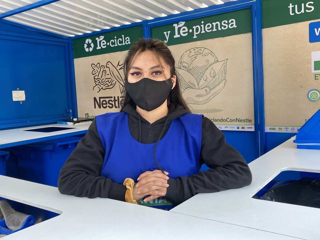 Imagen centro de acopio Nestlé Reciclamanía 2