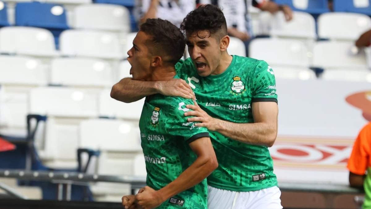 El Santos logró la hazaña en los últimos minutos del juego ante Rayados de Monterrey