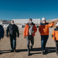 Minería en San Juan: Kulfas y Hensel visitaron el proyecto Veladero