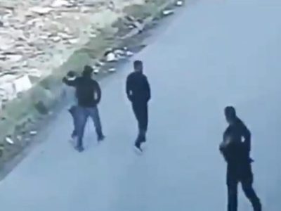 Sujetos asesinan por la espalda a un policía en SLP; el ataque quedó grabado en un video