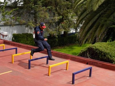 Sheinbaum inaugura Poliolimpiadas; "nuestro objetivo es que cada niño quiera ser un policía", dice