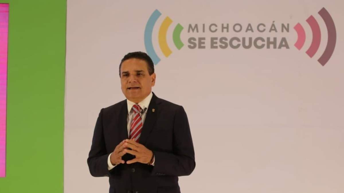 El gobernador de Michoacán, Silvano Aureoles