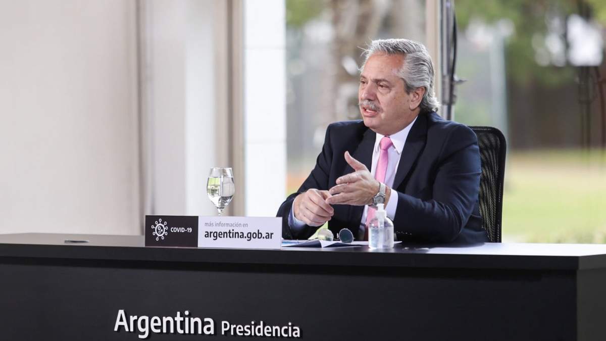 Alberto Fernández, presidente de la Nación. Fuente: (Twitter)