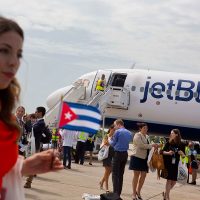 Llega a Cuba el primer vuelo comercial de EU en más de medio siglo