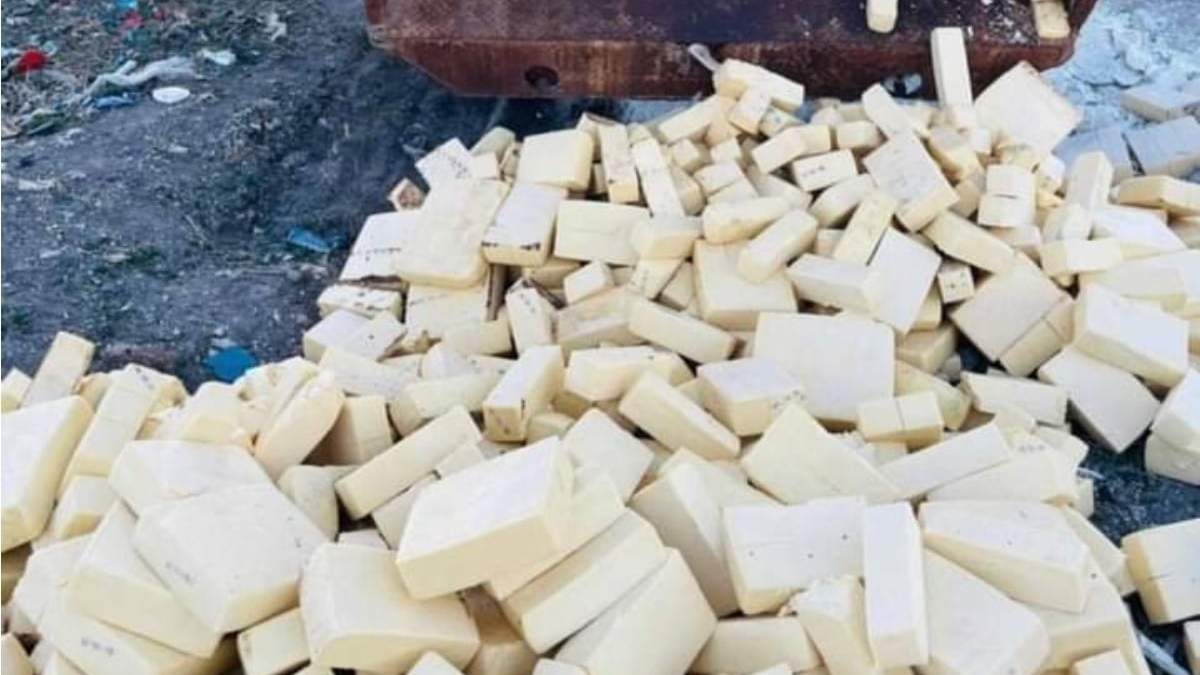 Queso Menonita destruido