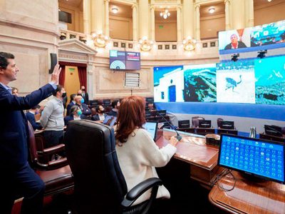 Polémica: suspenderían las sesiones virtuales del congreso