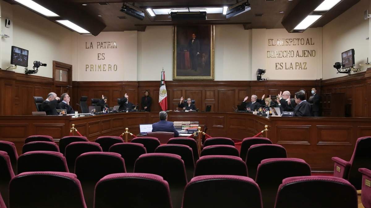 Sesión en la SCJN