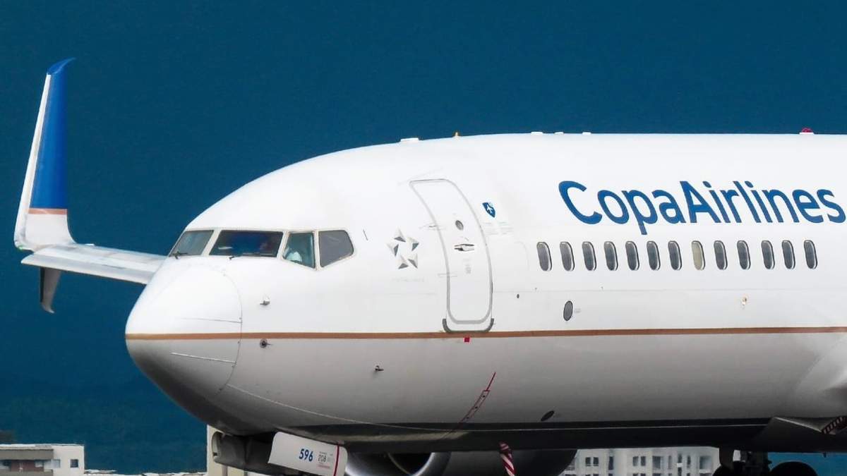 Un avión de Copa Airlines