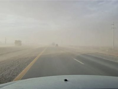 Se sostiene la alerta amarilla por vientos fuertes en el sur y centro de Neuquén