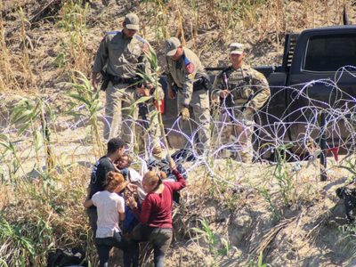 Trump presume que la frontera sur es la más fuerte y segura en la historia de EU