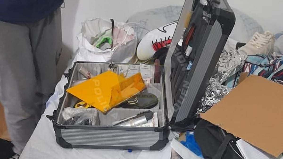 Secuestro de cocaína y marihuana en Valentina Sur. Fuente (Policía de Neuquén)