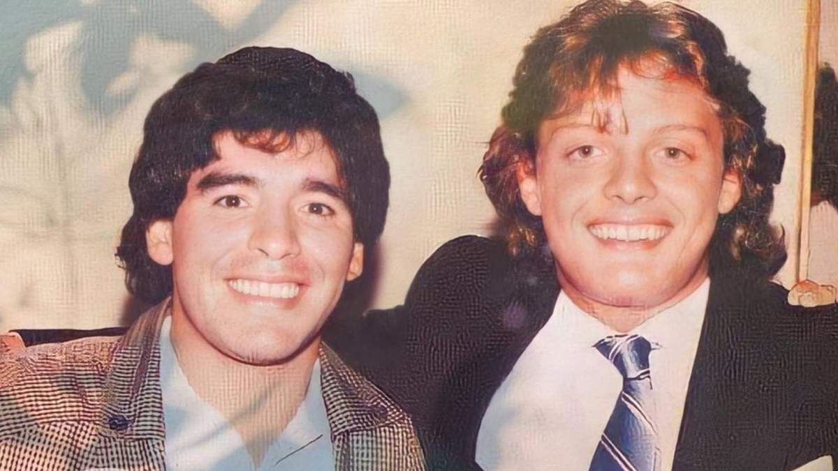 Diego Maradona y Luis Miguel. Fuente: (Instagram)