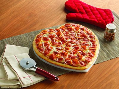 Pizza corazón para San Valentín: una receta fácil, rápida y con un toque romántico