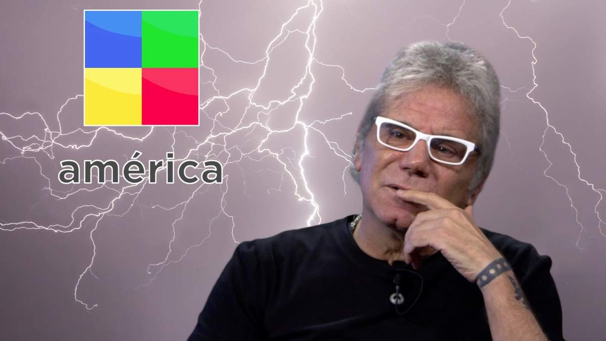América TV y Beto Casella, conductor de "Bendita TV". Fuente: (Minuto Neuquén)