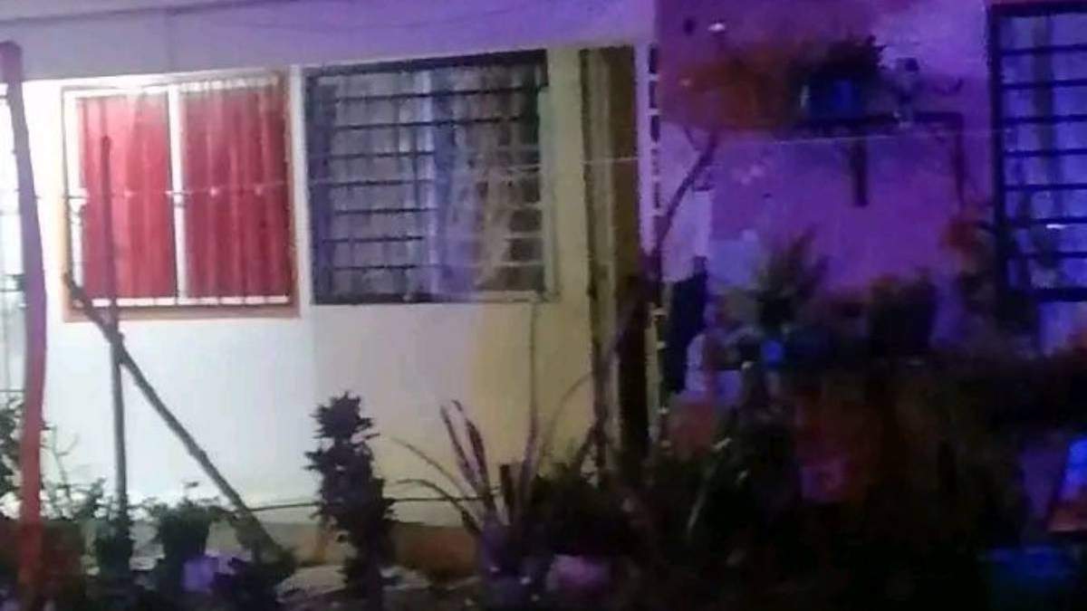 Inmueble donde asesinaron a tres mujeres, entre ellas una adolescente, en el fraccionamiento Valle Real, Nacajuca, Tabasco