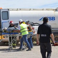 Enorme despliegue en simulacros de emergencias petroleras en Coirón Amargo y Planicie Banderita