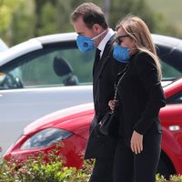 Así fue el último adiós de Ana Obregón y su familia para Álex Lecquio