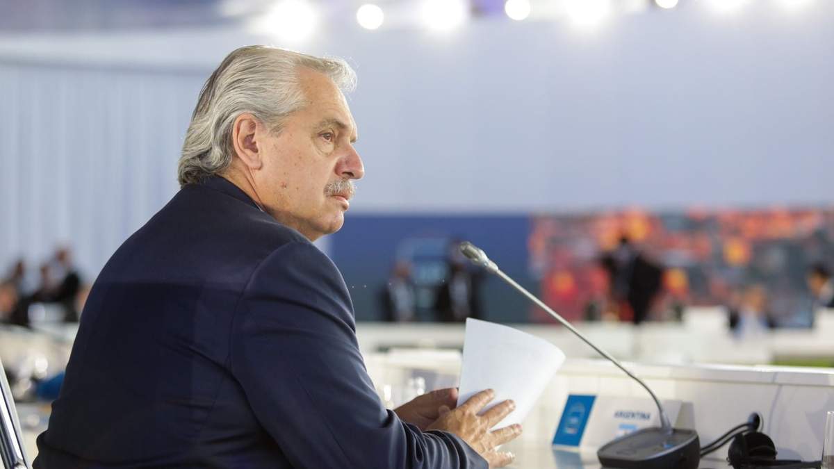 Alberto Fernández, presidente de la Nación. Fuente: (Twitter)