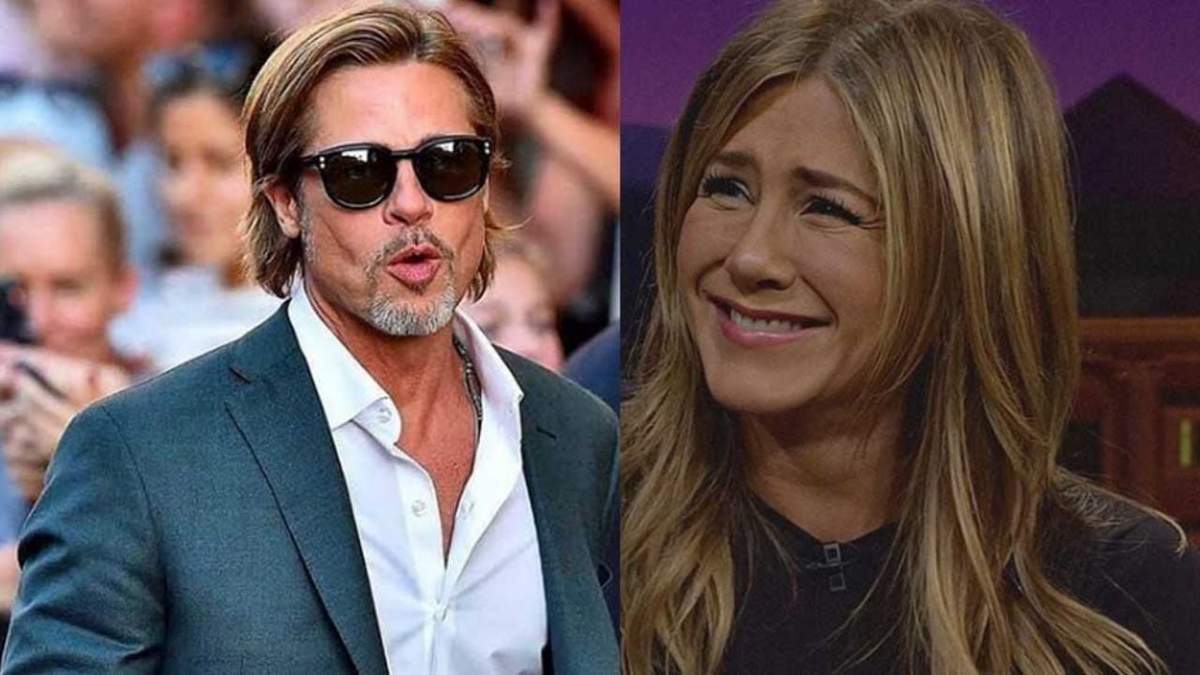 Brad Pitt y Jennifer Aniston. Fuente: (Instagram).