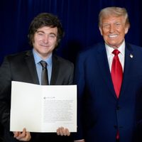 Trump, sobre Milei: “Tiene mi respaldo para la reelección”