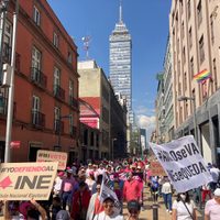 Fotogalería: Así fue la segunda protesta en contra del Plan B de AMLO