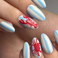 Nail Art: dale un respiro a las francesitas y mirá este diseño de manicura que será furor en el verano
