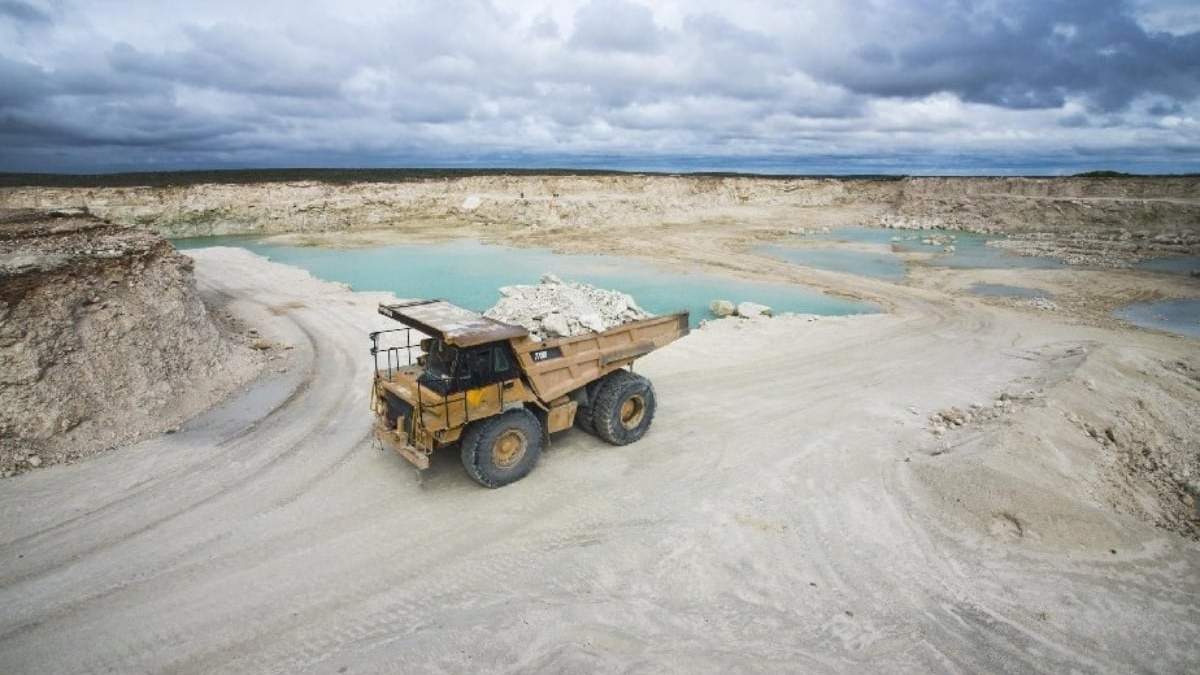 Minería en Río Negro. Fuente: (Twitter)