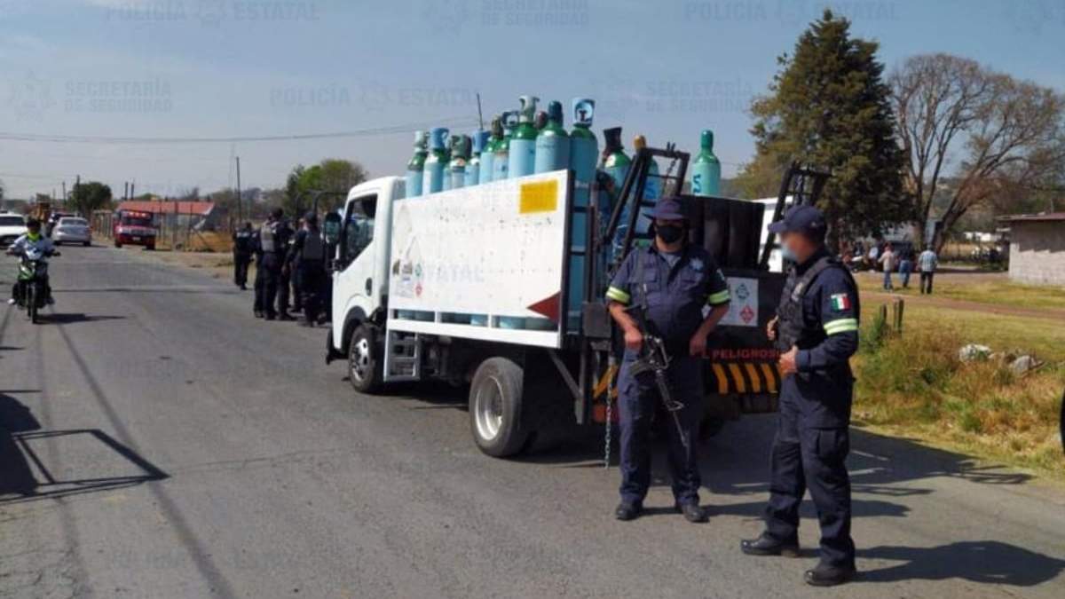 Las autoridades del Edomex recuperaron los 44 tanques de oxígeno