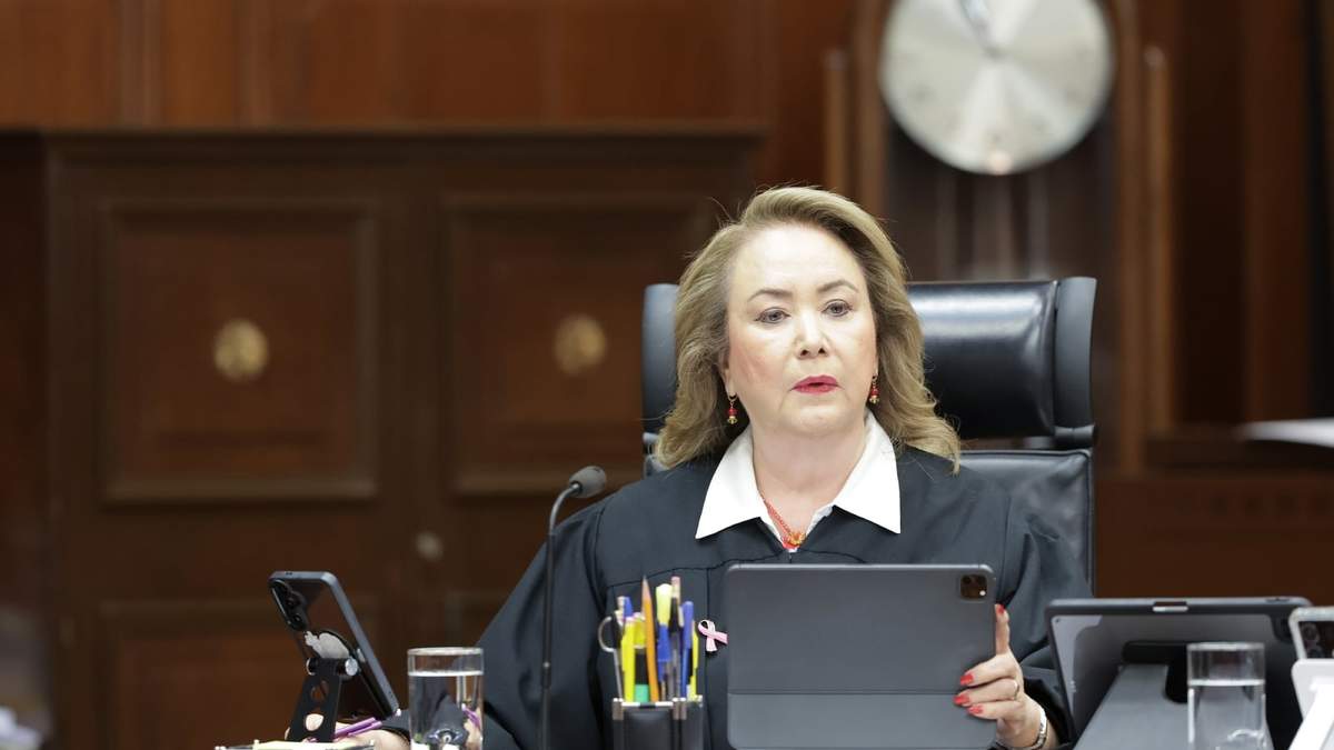 La ministra de la SCJN, Yasmín Esquivel Mossa